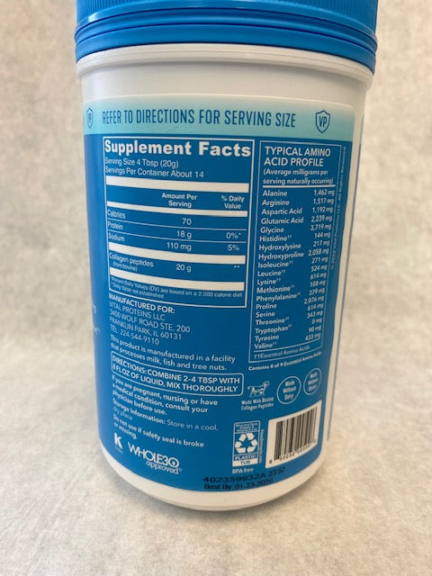 Vital Proteins Collagen Peptides - 10 Oz image 1