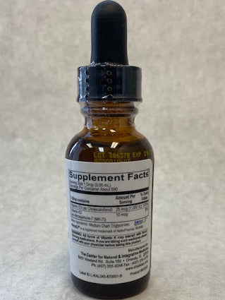 Vitamin D3/K2 Liquid - 1 Fl oz (30mL) image 1