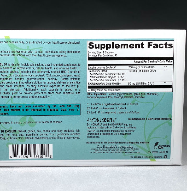 Probiotic Daily Sb DF 30c image 1
