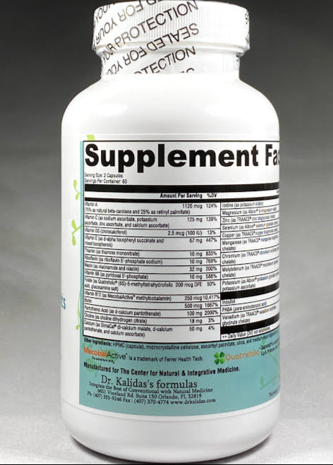 Daily Nutrients without Iron 120c image 1