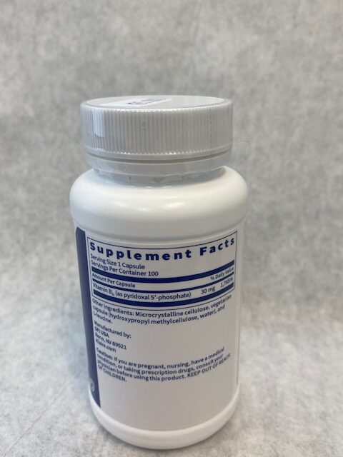 P-5-P (Vitamin B6) 100 Capsules image 1
