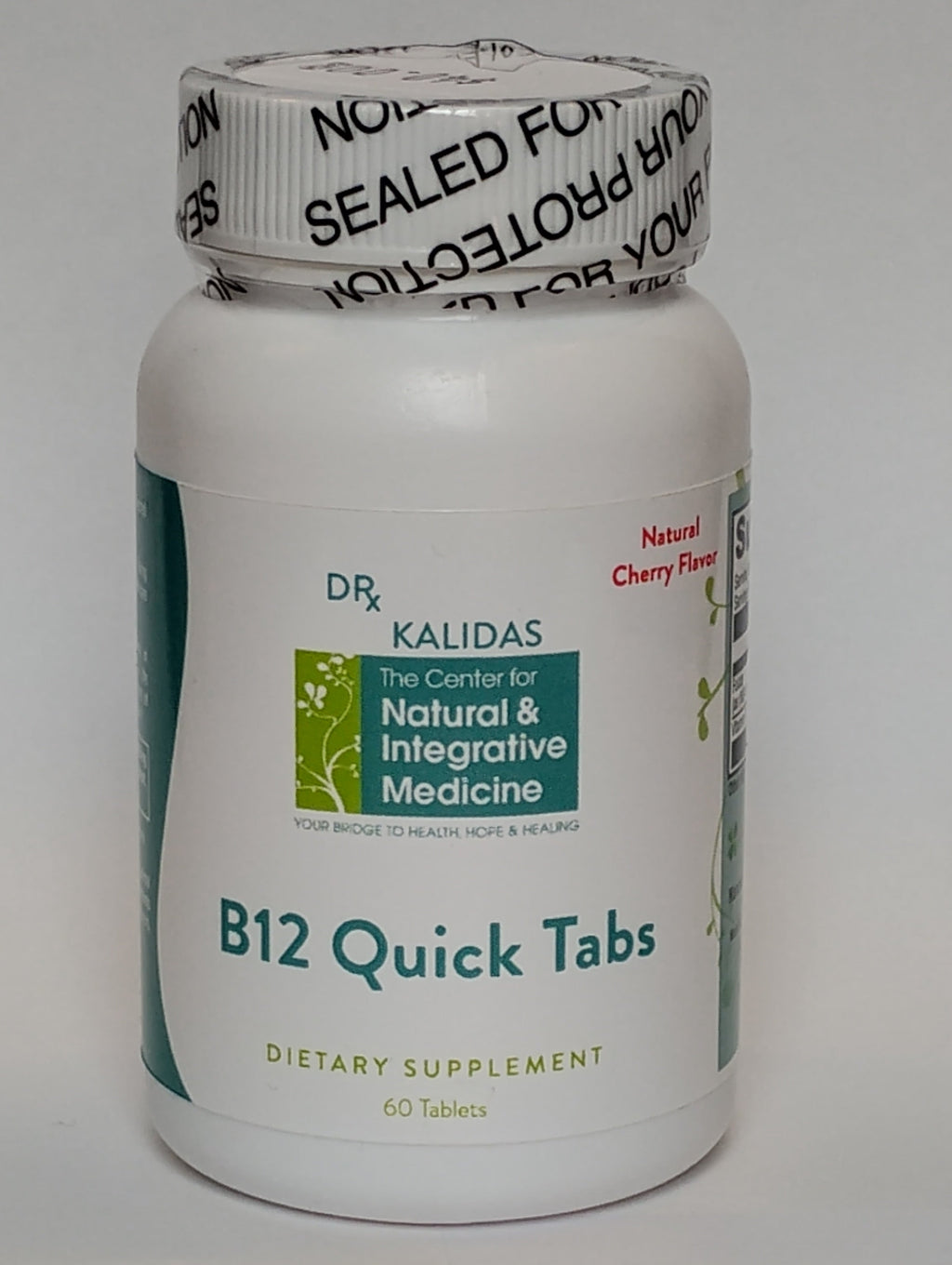 B12 Quick Tabs Cherry - 60 Tablets