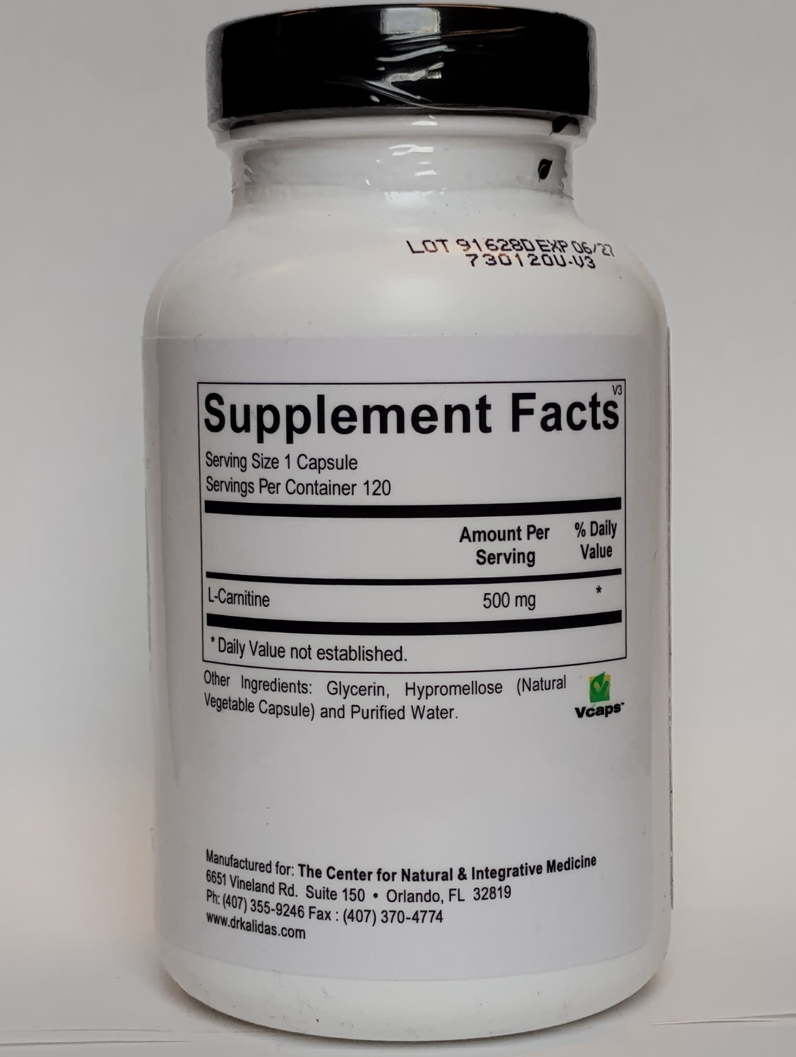 L-Carnitine  120 capsules