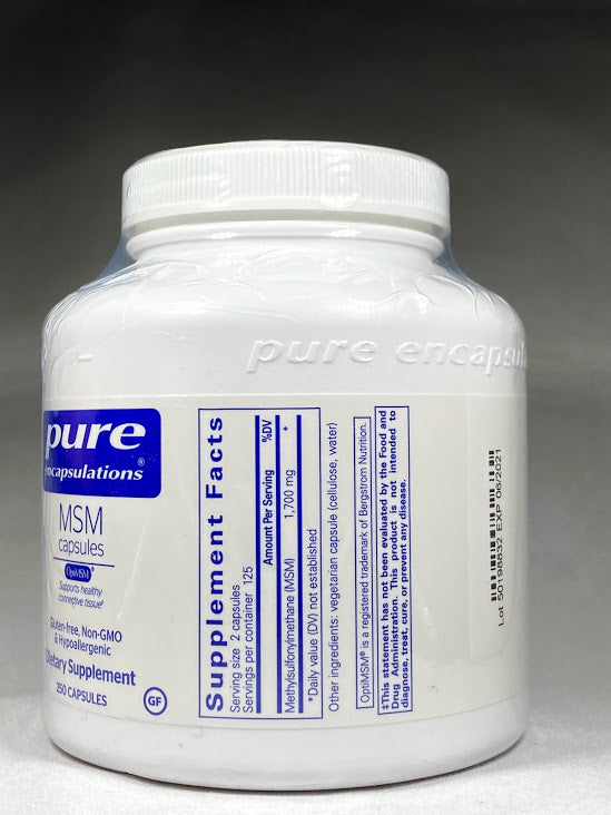 Pure Encapsulations MSM 1700mg Capsules image 1