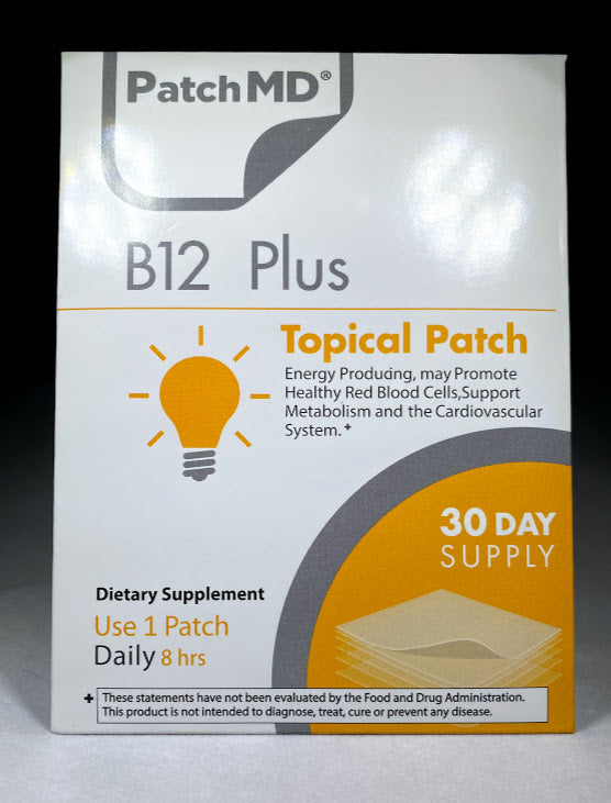 B12 Energy Plus Patch 30-Day Supply image 0