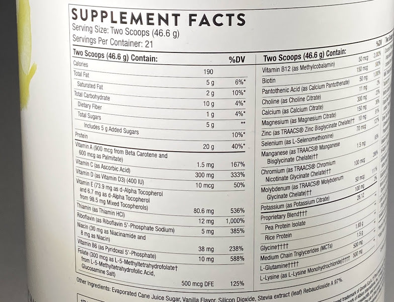 MediClear-SGS Vanilla 37.9 oz image 1
