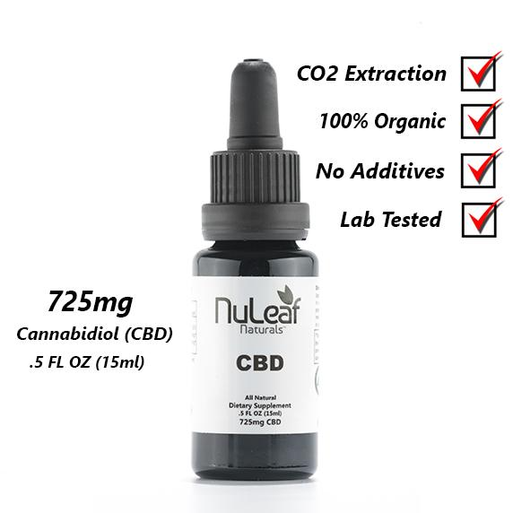 CBD Oil 725 mg image 0