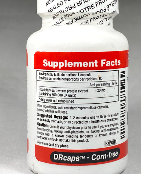 Boluoke (Lumbrokinase) 60c image 1