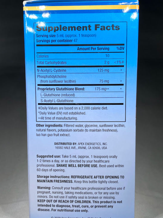 Trizomal Glutathione 8 fl oz The Center for Natural & Integrative Wellness Trizomal Glutathione 8 fl oz The Center for Natural & Integrative Wellness
