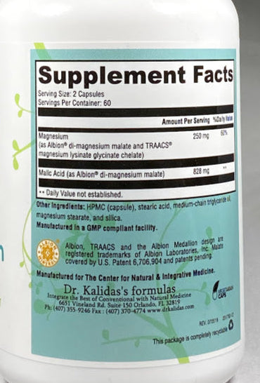 Magnesium Chelated 120c image 1