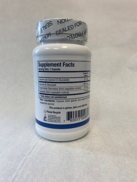 Calcium D-Glucarate -  120 Capsules image 1