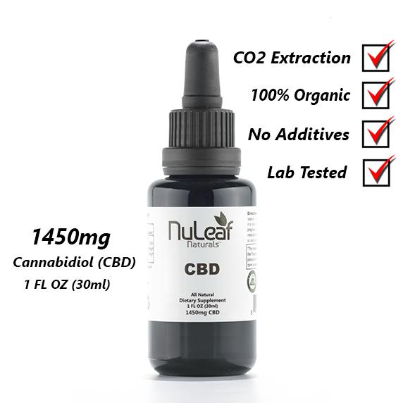 CBD Oil 1450 mg image 0