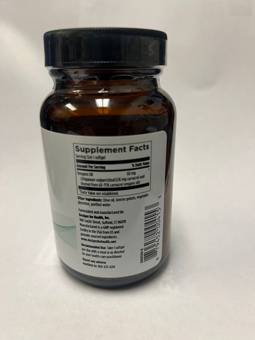 Oil of Oregano 120 softgels